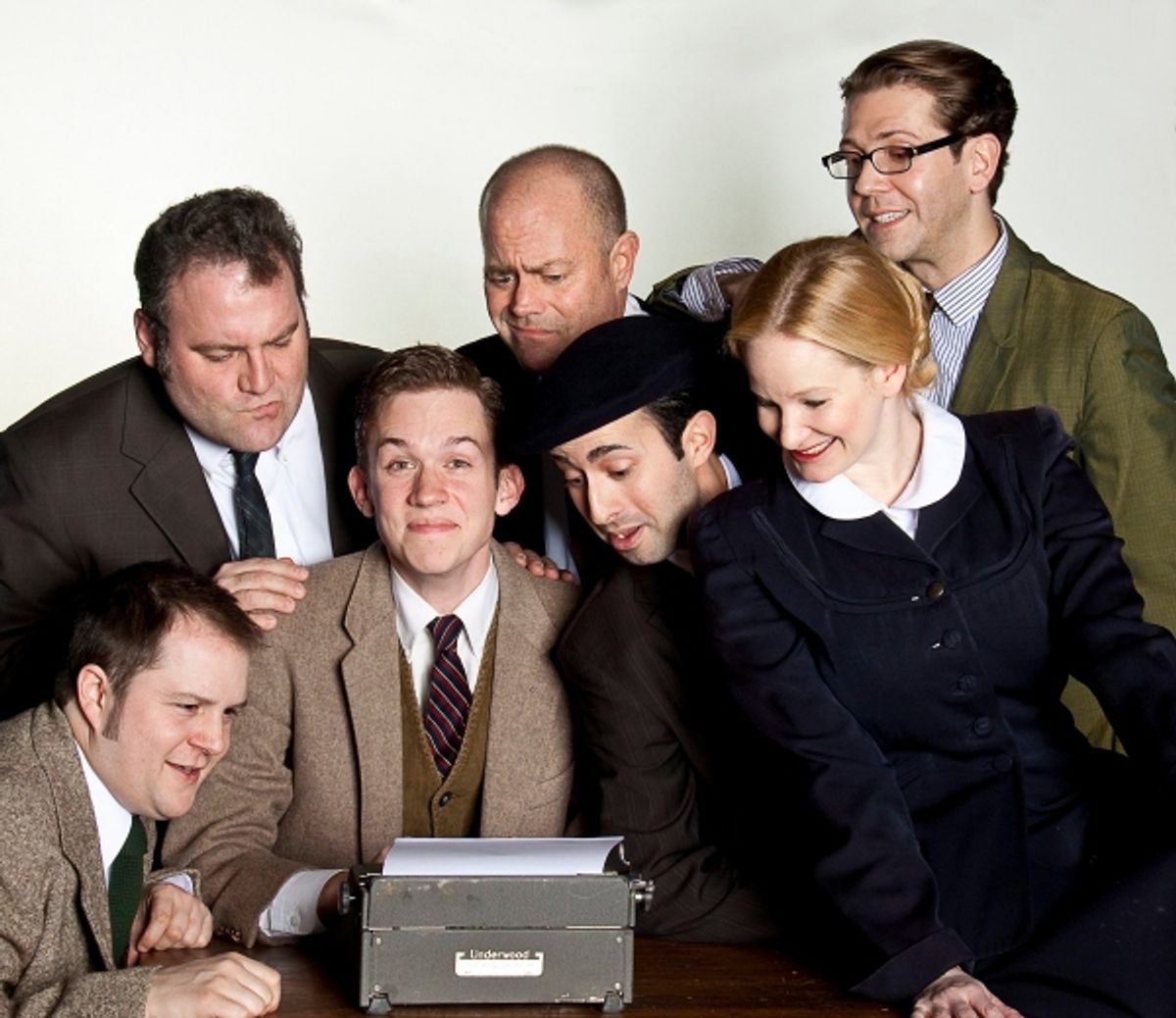 Erik Archilla (kneeling), Joh Pszyk, Daniel Fredrick (seated), Ted Wold, Brian Hathaway, Ginger Goldman & Regan Adair
 at 